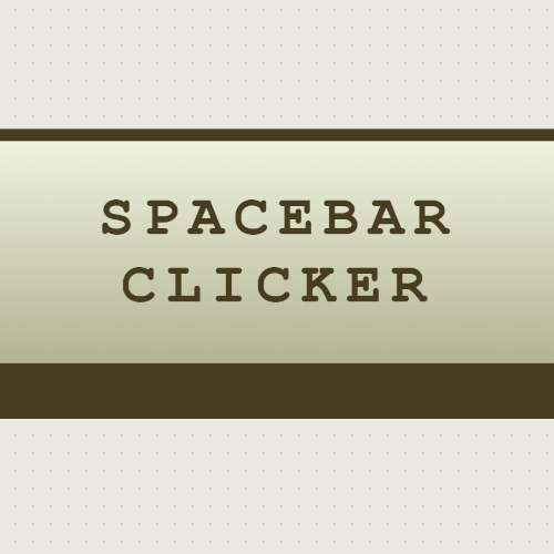 SPACEBAR CLICKER icon